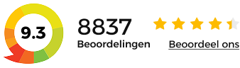 9.3 / 8837 beoordelingen - Beoordeel ons